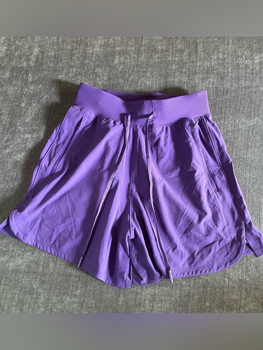 Lululemon License To Train High Rise Short 4” Petrol Purple women’s Size 0
